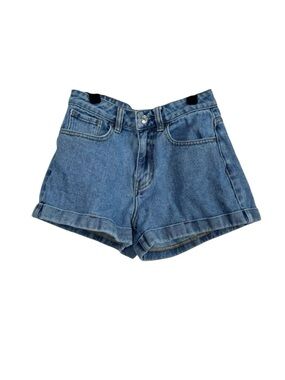 PacSun Mom Shorts Denim Cuffed Hem